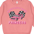 thumbnail image 3 of Inktastic Mommy's Racing Princess Pink Race Car Toddler Sweatshirt, 3 of 4