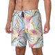 thumbnail image 1 of Balery Abstract Marble Texture Bañador para hombre, shorts de playa de secado rápido con entrepierna y forro de compresión-XX-Large, 1 of 6