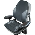 thumbnail image 3 of Kantek KTKLS360 Memory Foam Backrest, Black & Grey, 3 of 4