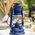 thumbnail image 7 of Feuerhand Galvanized Lantern - Royal Blue, 7 of 7