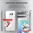 thumbnail image 6 of Samsung Galaxy S6 Edge Plus, Ringke [Clear] FUSION Series Shock Absorption Bumper Premium Hybrid Hard Case, 6 of 9