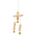 thumbnail image 2 of Bird Swing Toy Hanging Swing Bells Chew Toy for Parrots Mynahs Macaws and Other Small Birds, 2 of 9