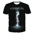 thumbnail image 5 of Supernatural 3D Printed Short Sleeve T Shirt Horror TV Drama Fashion Casual T-shirts Men Women Streetwear Oversized Tee Tops, 5 of 5
