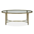 thumbnail image 5 of Magnussen Copia Cocktail Glass Table in Antique Silver with Gold Tint Gray, 5 of 5