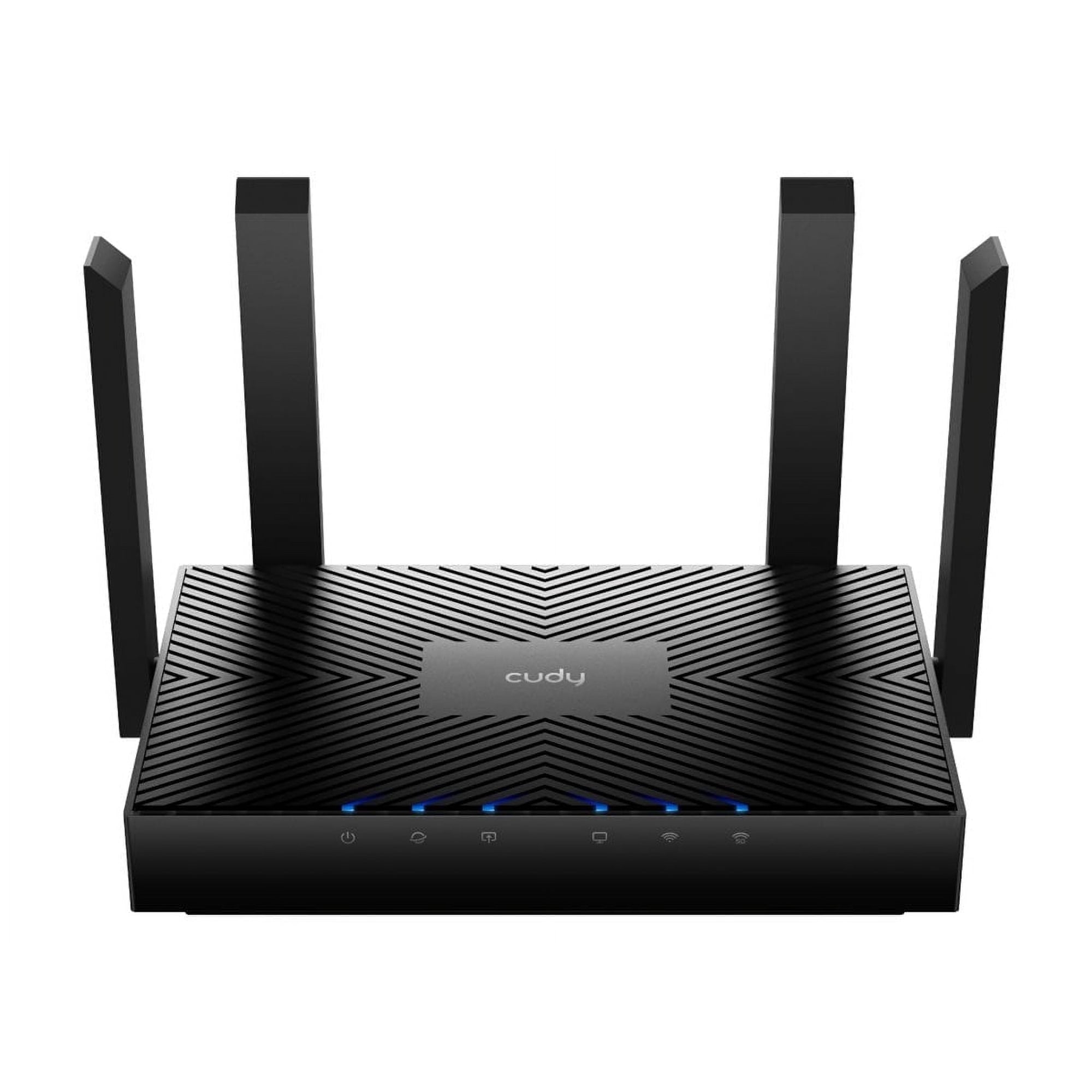 Cudy AX3000 WiFi 6 Router – 802.11ax Wireless Dual Band Gigabit Internet Router, VPN Compatible, MU-MIMO, WireGuard, Cudy Mesh Compatible WR3000