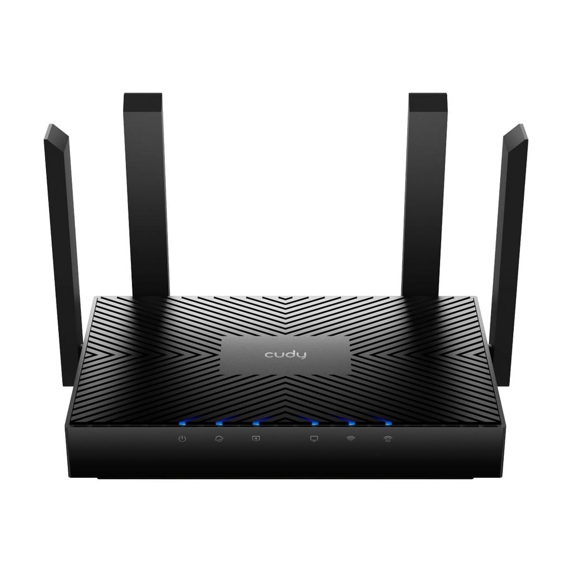Cudy AX3000 WiFi 6 Router – 802.11ax Wireless Dual Band Gigabit Internet Router, VPN Compatible, MU-MIMO, WireGuard, Cudy Mesh Compatible WR3000
