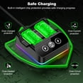 thumbnail image 3 of EUROA Xbox Controller Battery Pack with 2x6200mWh for Xbox One/S/X/Elite Controller, Rechargeable Battery Pack for Xbox Series X/S, XBox Accessories, 3 of 9