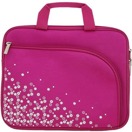 Wintec FileMate Imagine G810 - Notebook carrying case - 10" - magenta with pattern