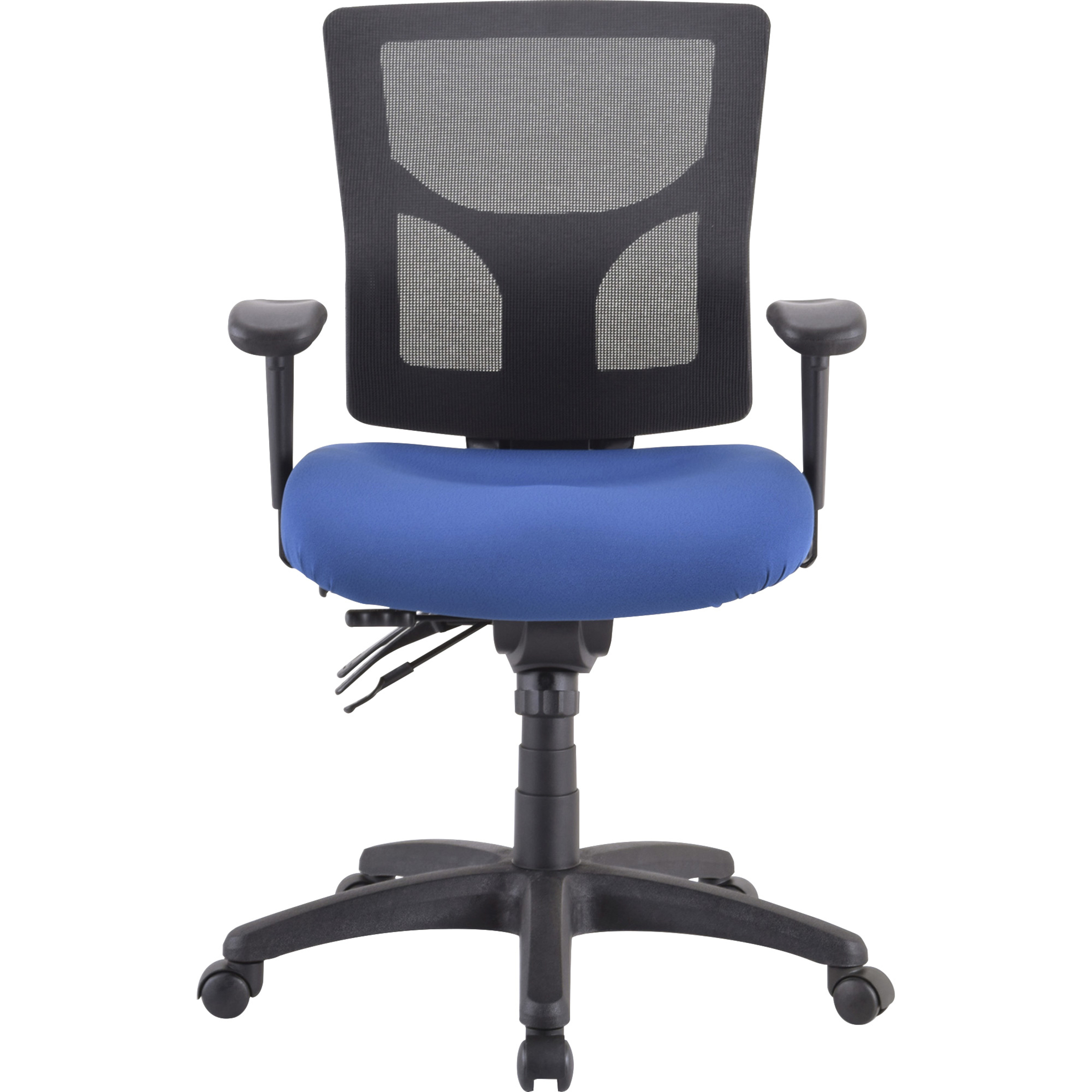 Lorell, Padded Fabric Seat Cushion for Conjure Executive Mid/High-back Chair Frame, 1 Each, Blue