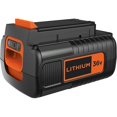 thumbnail image 1 of 36v 2ah Lithium Battery, Compatible With All Black+decker 36v Tools, No Memory Effect, Low Self-discharge, Practical, Compact And Versatile, 1 of 3