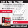 thumbnail image 6 of HandiFoam 200 bd. ft. Spray Foam Insulation kit Polyurethane Foam 2-Component System, 200 bd. ft., 6 of 16