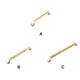 thumbnail image 5 of Yuarrent Pasamanos de maciza con empuñadura pulida, equipo de montaje, barra de agarre antideslizante, suministros de hardware para Cocina y Comedor 34cm Yuarrent HA080815-01B, 5 of 6