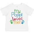 thumbnail image 3 of Inktastic My Poppi Loves Me Gift Boys or Girls Toddler T-Shirt, 3 of 5