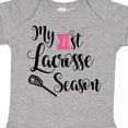 thumbnail image 4 of Inktastic My 1st Lacrosse Season Girls Baby Bodysuit, 4 of 5
