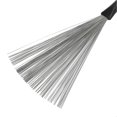thumbnail image 4 of 2PCS Drum Brush Double Headed Dual Purpose Maple Drumstick Rubber Steel Wire Portable Percussion Brush for Band Wood, 4 of 4