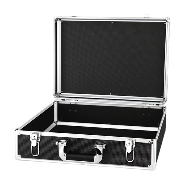 DOLITY Coque en Alliage d'Aluminium Rigide Grand Organisateur pour Voyage en Plein Air Microphone TG