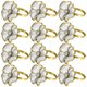 thumbnail image 1 of Flower Napkin Rings - Non-rust, Elegant Napkin Holders For Paper Napkins And Table Cloths For Dinne, 1 of 5