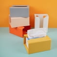 thumbnail image 4 of Bearachild Caja de pañuelos para dormitorio debajo del gabinete, servilletero de pared, soporte de almacenamiento para organización, organizador de Almacenamiento y organización del hogar Amarillo Bearachild HA064390-01, 4 of 6