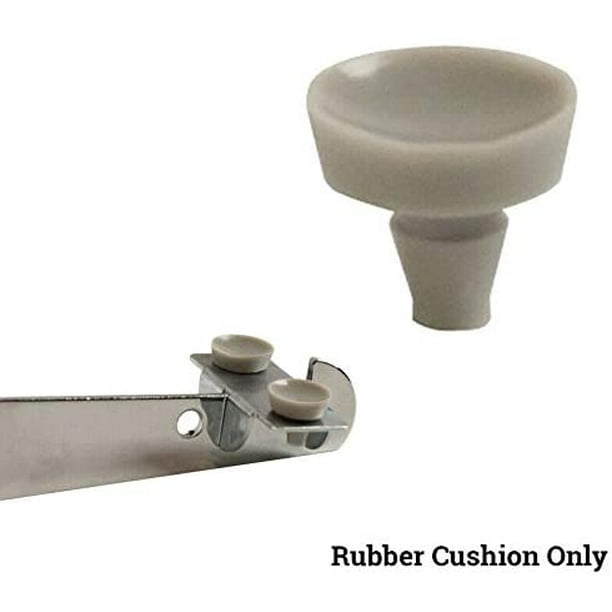 Rubber Cushion Bumper for Shelf Rest to Balance & Stabilize Glass