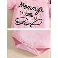 thumbnail image 4 of Dooleck Infant Baby Girls Clothes Mommy's Little Girl Newborn Outfit Clothing Ruffle Romper Floral Pant, 4 of 7