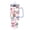 A4, variant on 40oz Insulated Tumbler with Handle, Cute White Cat Print Stainless Steel Travel Mug with Lid and Straw, Leakproof, Double Wall Vacuum, Pink Series