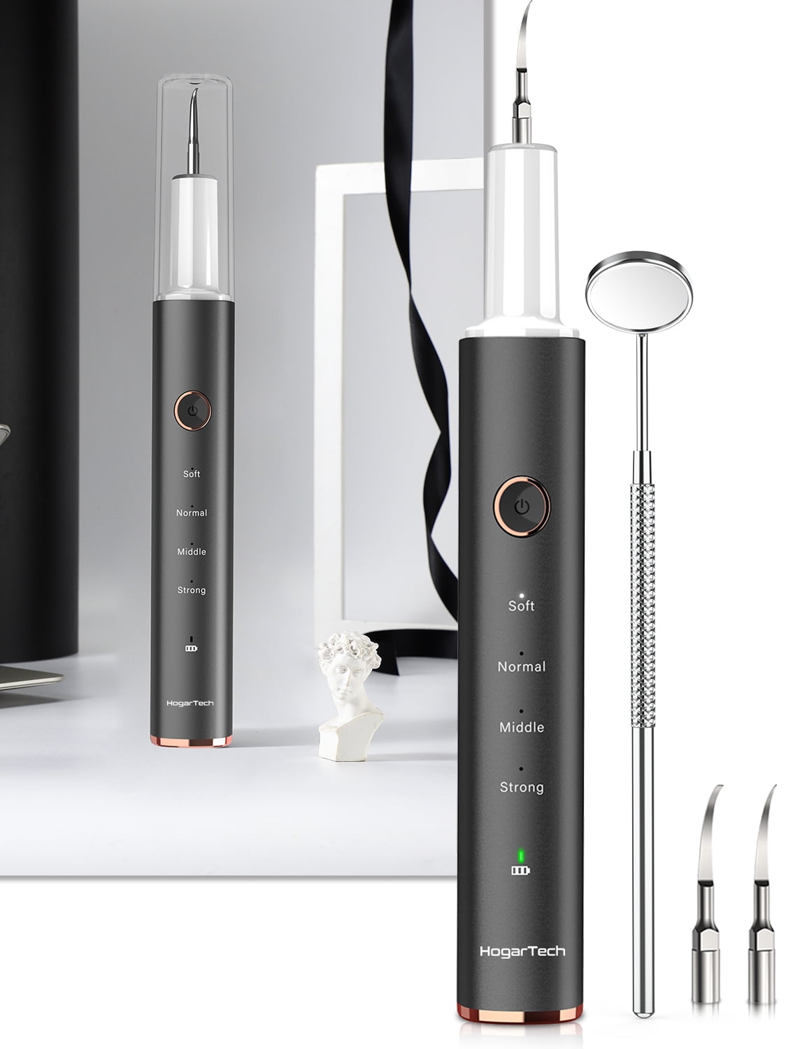 HogarTech Electric Teeth Cleaning Kit,Stains Calculus Remover Tooth