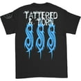 thumbnail image 2 of Slipknot Unisex T-Shirt 20th Anniversary Tattered & Torn (Back Print) (Small), 2 of 7
