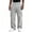Light Gray, variant on Yungyresw Men's Baggy Cargo Pants Casual Wide Leg Drawstring Corduroy Joggers Pants Multi Pockets Streetwear Fall Winter Clothing Deep Green L