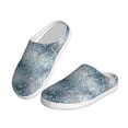 thumbnail image 2 of Fotbe enchanted winter snowflake holly Pattern Women's Fuzzy Curly Fur Memory Foam Loafer Slippers Indoor Outdoor Slippers Winter Home Shoes-39/40, 2 of 7