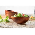 thumbnail image 3 of Lipper Dark Cherry Salad Serving Bowls - Set of 4, 3 of 5