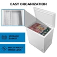 thumbnail image 2 of Kenmore 7 Cu. Ft. Convertible Chest Freezer/Refrigerator, 198L, Garage-Ready, Manual Defrost, Energy-Efficient, White, 2 of 9