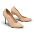 thumbnail image 3 of BURUDANI Women Pointed Toe High Heel Shoes Wedding Party Pumps Shoes, 3 of 5