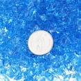 thumbnail image 3 of 0.66 Pound Fire Glass Stone, 3-6mm Reflective Fire Pit Glass Rock for Fireplace, Light Blue, 3 of 6