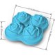 thumbnail image 1 of 1pc Rose Ice Cube Tray New Silicone 4 Grids 4 Holes Cocktail Ice Cubes, 1 of 5