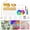 Colorful Half Balloon Arch, variant on Colorful Half Balloon Arch Lighted Party Decoration Kit