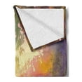 thumbnail image 2 of Fantasy Soft Flannel Fleece Throw Blanket, Lake with Brush Effects Surreal Nature Elf Tranquil and Serene Art Print, Cozy Plush for Indoor and Outdoor Use, 60" x 80", Multicolor, by Ambesonne, 2 of 5