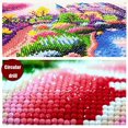 thumbnail image 4 of HTOOQ Disney Princess DIY 5D Diamond Painting by Numbers Kits 14x20 Inch DIY 5D Diamond Canvas Painting by Number Full Drill Crystal Rhinestone Diamond Paintings Disney Princess Paint by Number Kit, 4 of 6