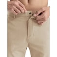 thumbnail image 5 of MIER Men's Flat Front Stretch Golf Shorts, 9 Inch Lightweight Shorts with 4 Pockets for Travel Hiking Casual, Khaki, 36W x 9L, 5 of 7