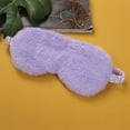thumbnail image 6 of Sunisery Fluffy Solid Color Sleeping Eyeshade, Shading Sleep Eye Mask Patch, 6 of 7