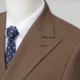 thumbnail image 4 of Beauty-Emily Men's Classic Double-Breasted Suit Set – Slim Fit 2-Piece Blazer & Pants, Formal Business Suit for Office, Wedding & Events, 4 of 11