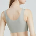 thumbnail image 5 of ALLLIST Bras for Women Wirefree Seamless Back Smoothing Bralette Color Block Green Soft T Shirt Ladie Bras Size M-3XL, 5 of 9