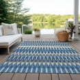 thumbnail image 6 of Addison Rugs Chantille Indoor/Outdoor Transitional Southwest Navy Washable Rectangle Rug, 3' x 5', 6 of 6