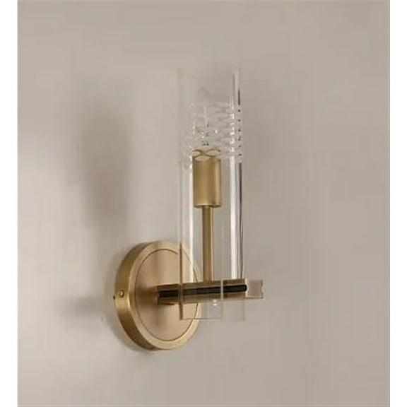 Transparent Glass Villa Decorative Lamp Modern Copper Wall Lamp Living Room Bedroom Wall Mounted Lighting Corridor Light