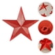 thumbnail image 5 of Decoración de pared Estrella de hierro Decoración colgante Adorno colgante de estrella roja de metal, 5 of 6