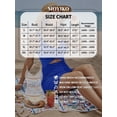 thumbnail image 7 of MOYIKO Womens One Piece Swimsuit Slimming Tummy Control Mesh Cutout Sheer Sarong Wraps Bathing Suit, 7 of 7