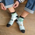 thumbnail image 3 of Sigee Animals Riding Across The Sky for Crew Soft Moisture-wicking Socks ,Cushion Moisture Wicking Boot Socks for Men and Women, 3 of 7