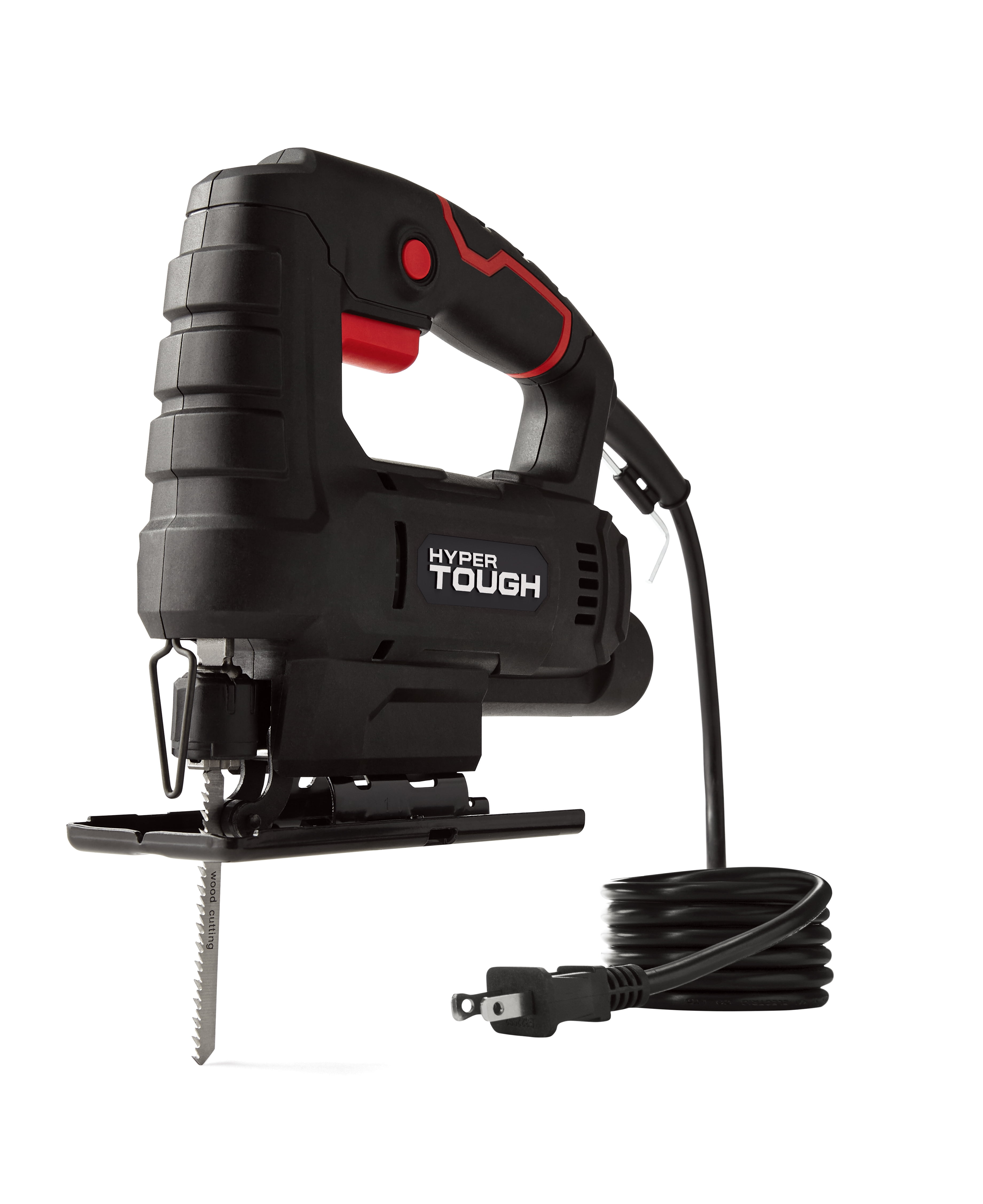 Hyper Tough 3.5-Amp Corded Jig Saw, Corded, 120 Volt, Model Number 44002, for Wood-Cutting