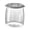 Column Gray, variant on Transparent Toy Storage Bins, Toy Box Chest, Dustproof Portable Shoe Stool Building Blocks Storage Box for Living Room Bedroom Kids Room Home Round Gray