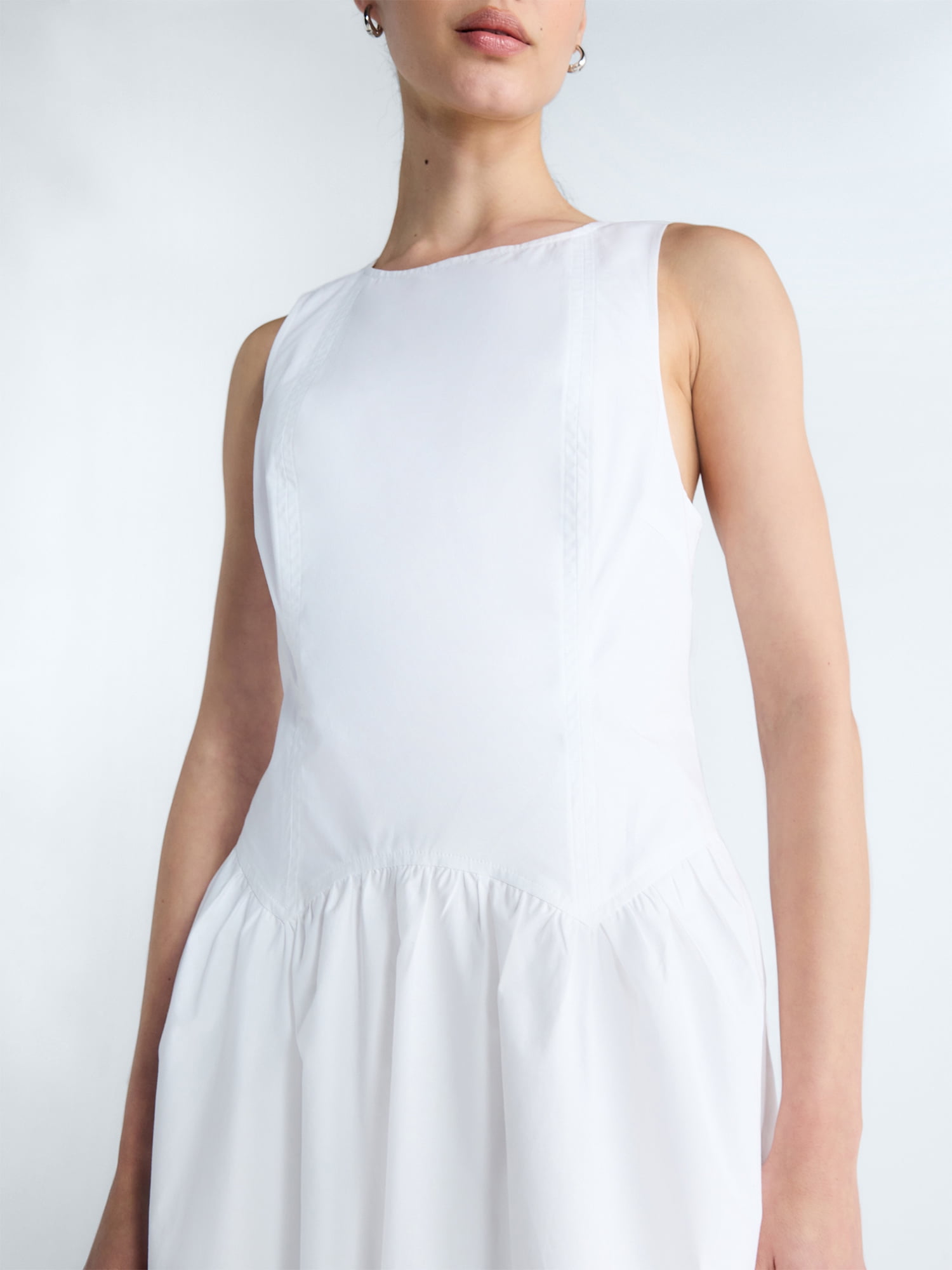 Free Assembly Women’s and Women's Plus Sleeveless Cotton Racer Back Maxi Dress, Sizes XS-4X