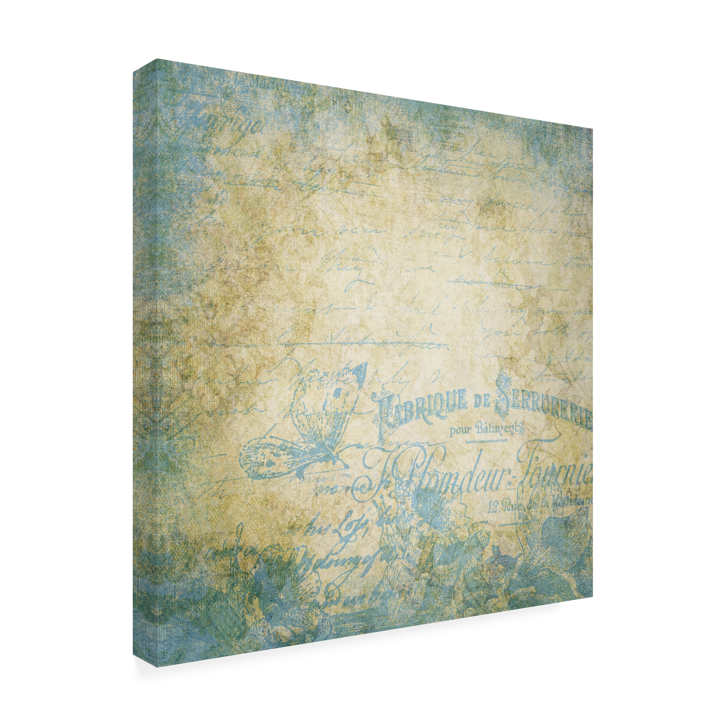 Trademark Fine Art 'French Blues' Canvas Art by Marcee Duggar